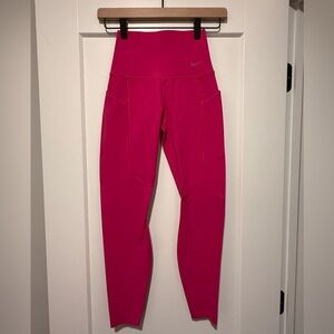 Nike Fuchsia Universa Leggings